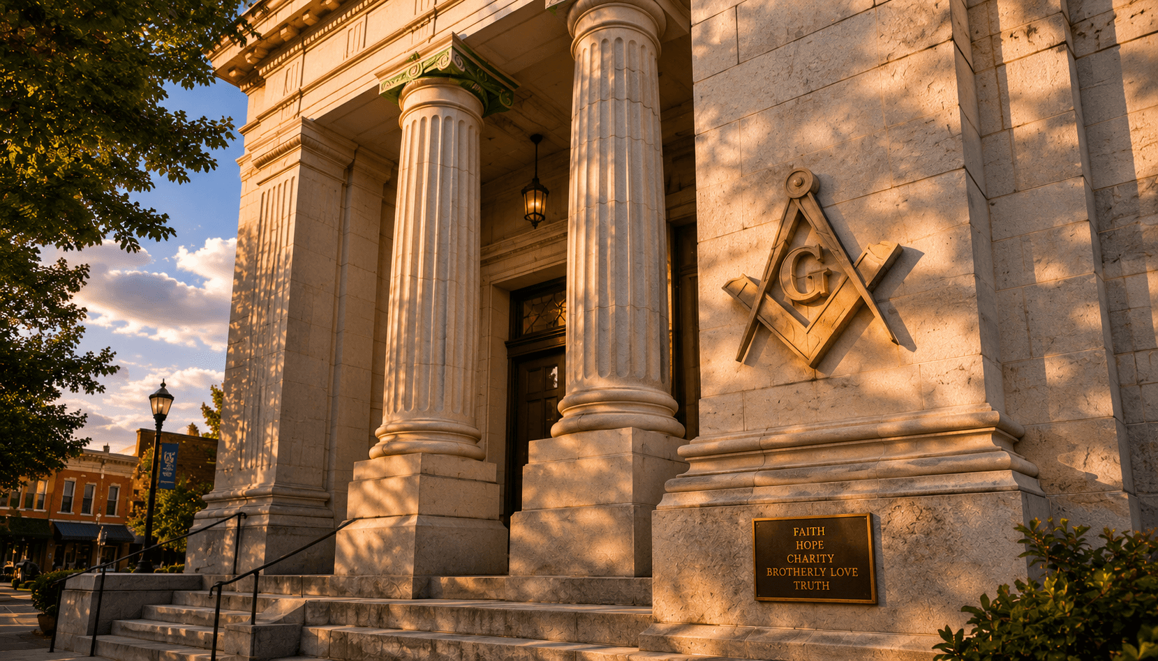 Center Hill Lodge No. 77 lodge building