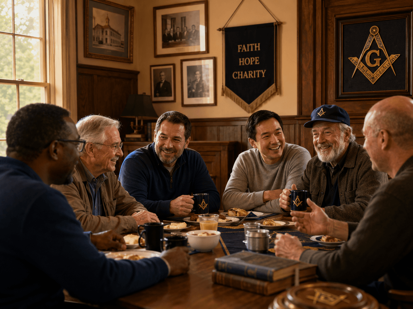 Fellowship and brotherhood at the lodge